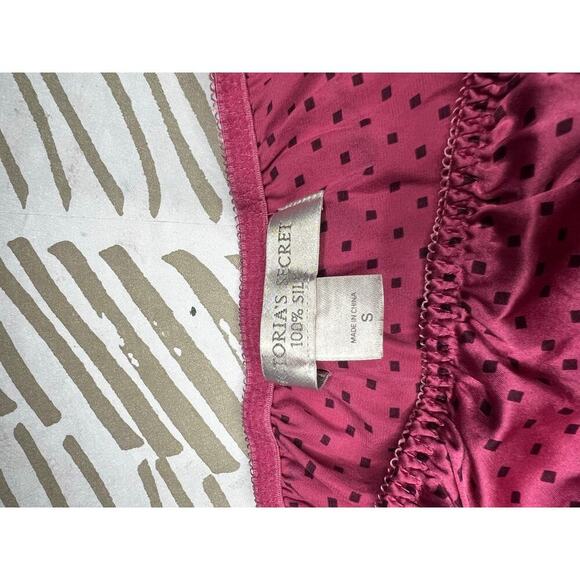 VICTORIA'S SECRET M SMOOTH SILK STRIPE SIDE BOW VINTAGE RARE BIKINI PANTIES - Picture 4 of 6